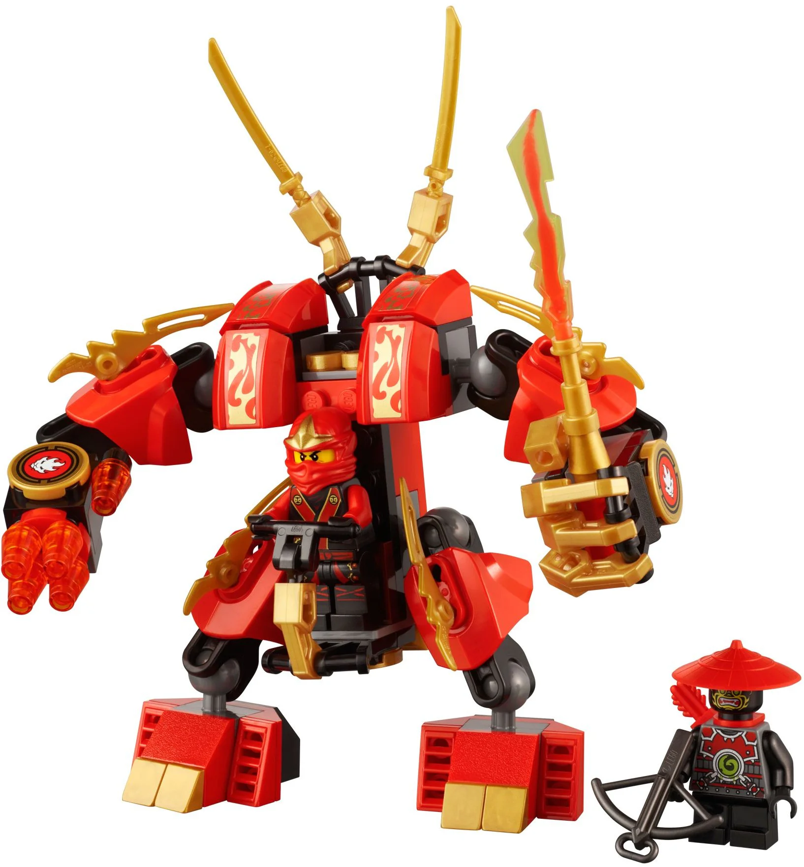 Kai's Flame Armor Mecha 9790