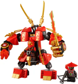 Kai's Flame Armor Mecha