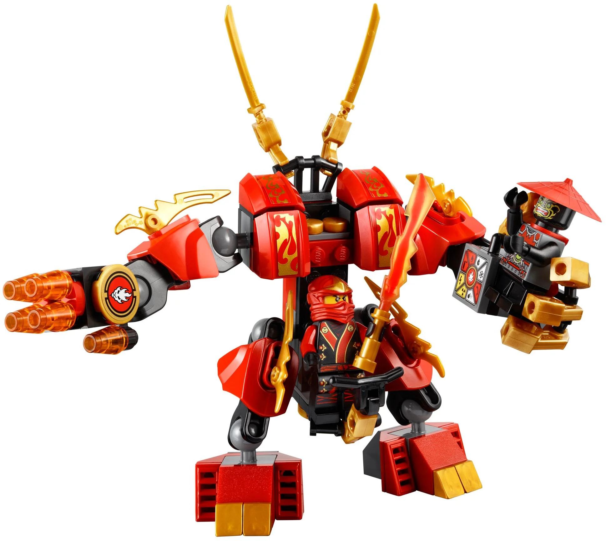 Kai's Flame Armor Mecha 9790 image 1