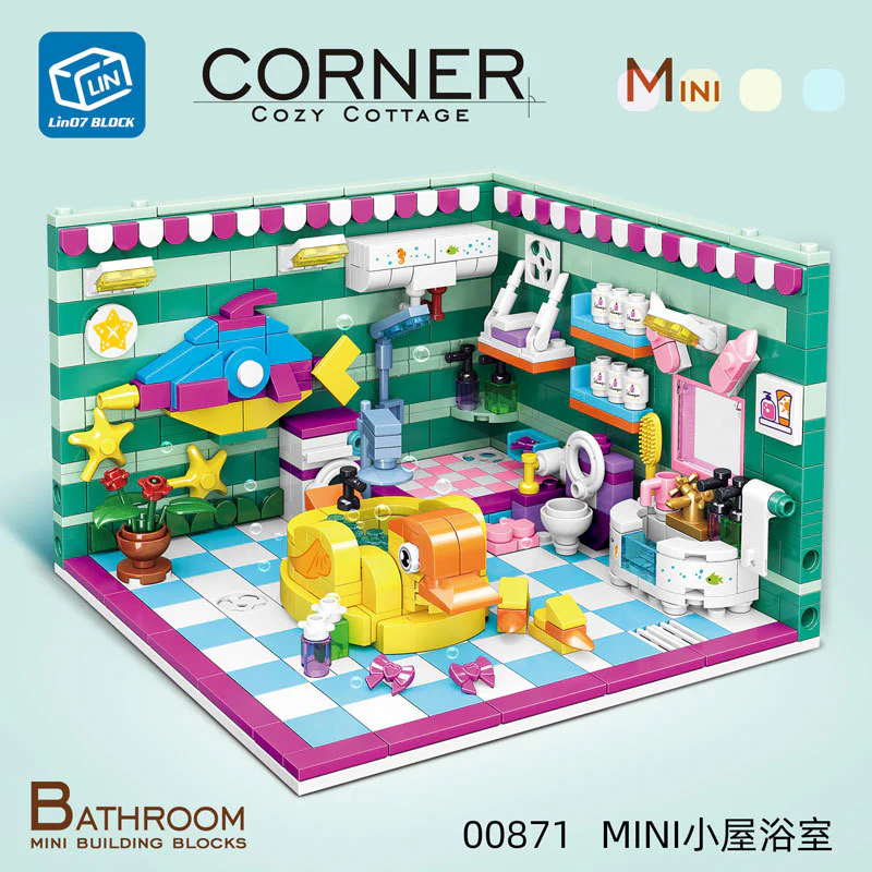 Cozy Corner: MINI Cozy Cabin Bathroom 哲高 ZHEGAO 00871