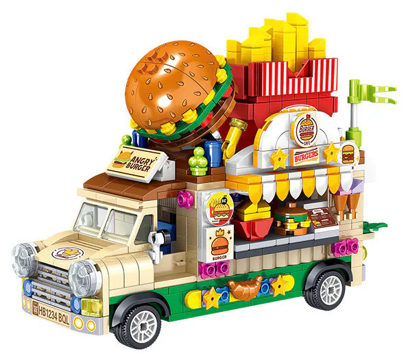 Snack Food Cart: Hamburg Truck 818 98284