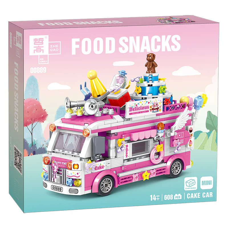 Snack Car: Cake Truck 哲高 ZHEGAO 00889 image 1