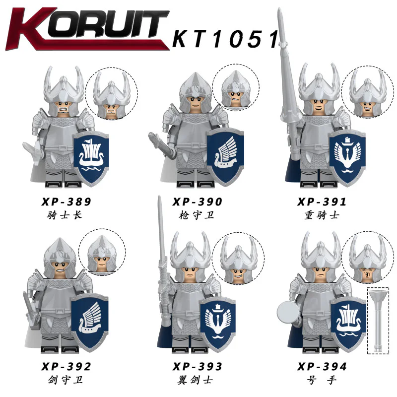 English translation:

Boy 6 models: Dolaran Ross Swan Knight 科睿KORUIT XP-392
