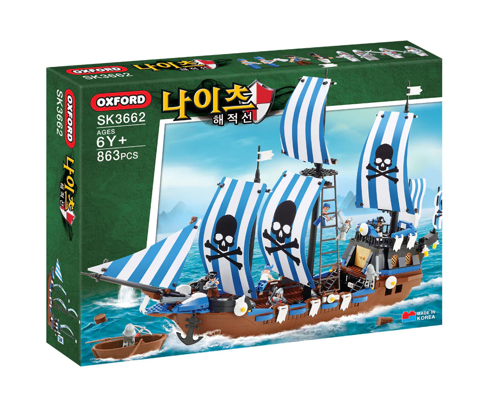 Knights: Pirate ships 小牛津 OXFORD SK3662