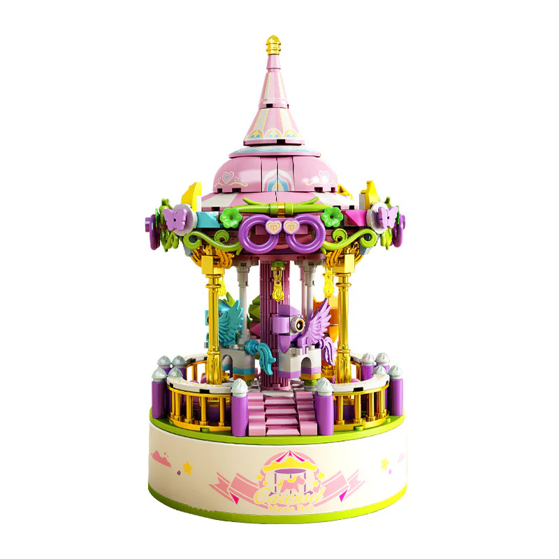 Music box: Rounded horses 潘洛斯 PANLOSBRICK 656009