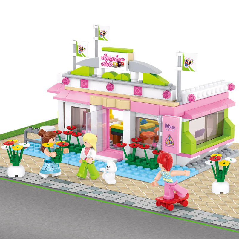 Pink dream: pool club 小鲁班 Sluban M38-B0527