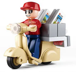 Model cities: couriers