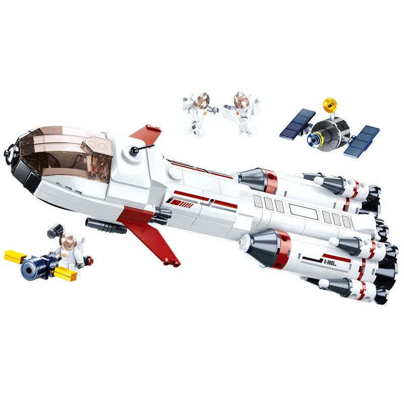 Exploration of stars: Saturn Expedition Rocket 小鲁班 Sluban M38-B0925
