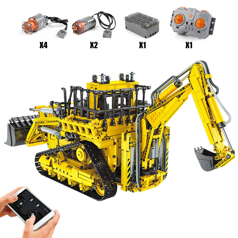 The two-headed construction truck 宇星模王 MOULDKING 17023 image 1