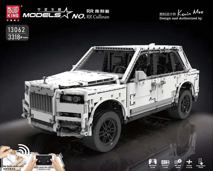 Rolls-Royce-Culinan 1:10 宇星模王 MOULDKING 13062 image 1