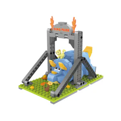 "Desktop Pileup: Awkward Triangle Dragon (Bookstand)"