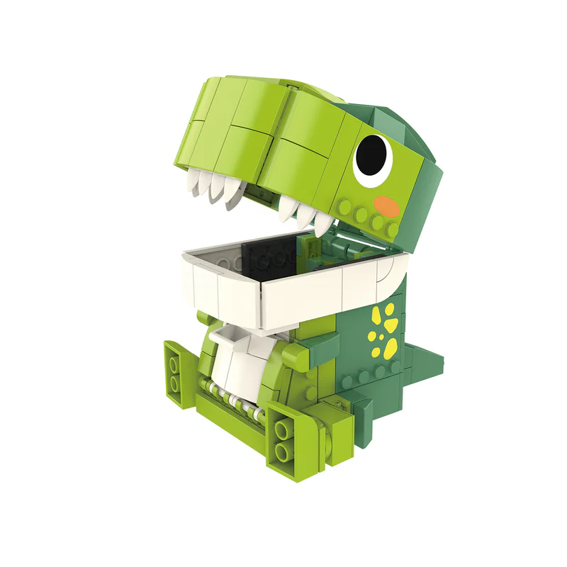 Desk organizers: Eat-hue king dragon (storage box) 佳奇积木 JAKI JK5102 image 2