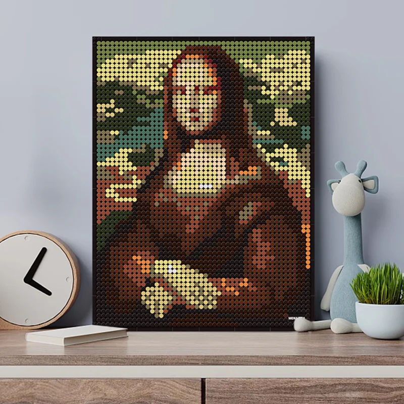 World painting: the smile of Mona Lisa 万格 WANGE/乐博士 Dr.Luck 5121 image 1