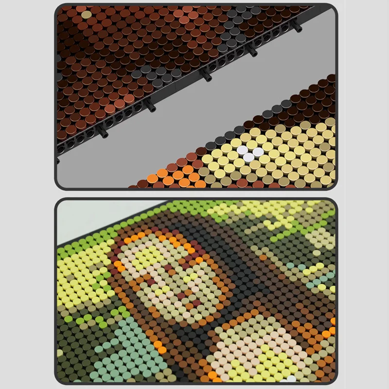 World painting: the smile of Mona Lisa 万格 WANGE/乐博士 Dr.Luck 5121 image 3