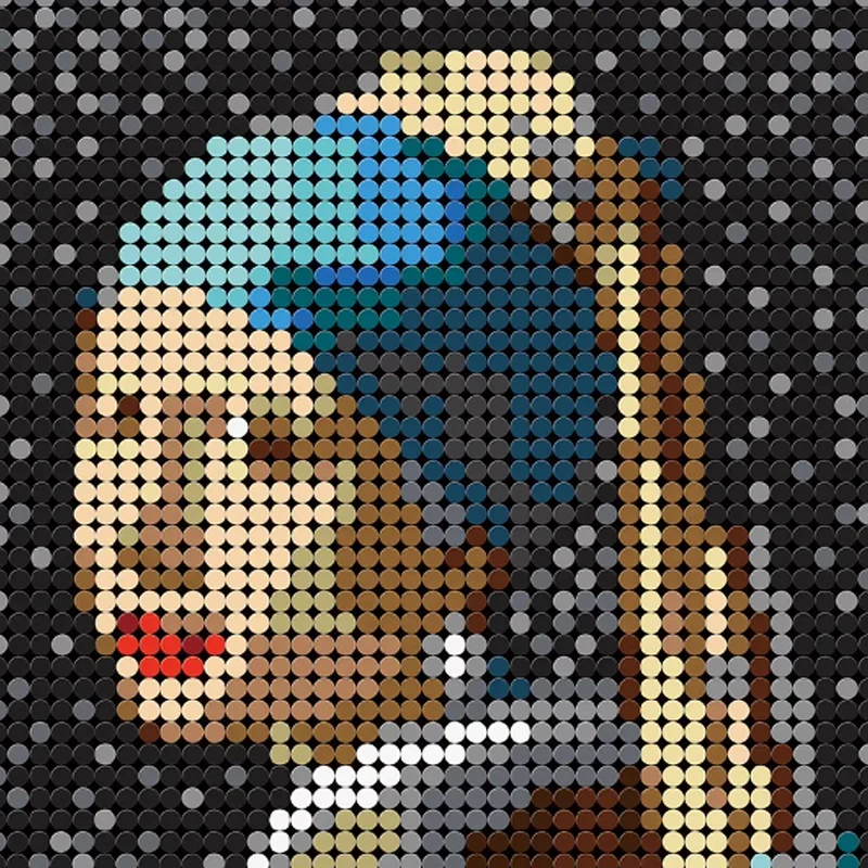 Masterpiece of the World: Girl with Pearl Earrings 万格 WANGE/乐博士 Dr.Luck 5120 image 4