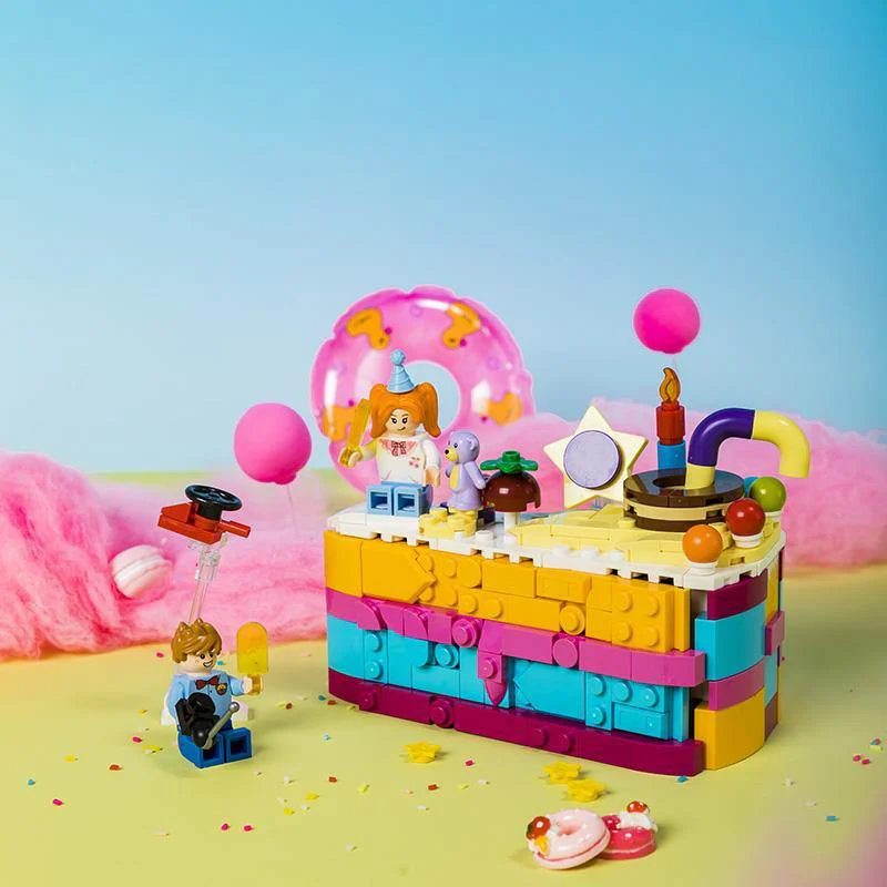 Childlike Interaction: Birthday Cake 拼奇积木 Pantasy 61005 image 2