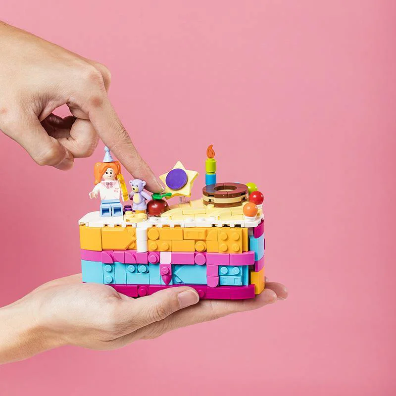 Childlike Interaction: Birthday Cake 拼奇积木 Pantasy 61005 image 4