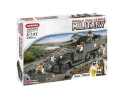 Half-track vehicle