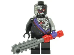 Kai battles a ninja robot.