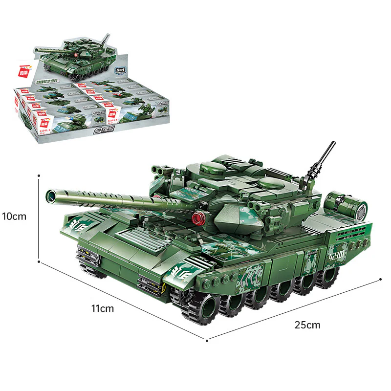 Co-reaction: SWAT-8, self-propelled forward cannons, torpedo tanks, storm-pumping cards, eagle fighter jets, Skynet radar vehicle, surf patrol ship, Shinyum missile vehicle, fire bombers 启蒙 QMAN/ENLIGHTEN/Keeppley 42301 image 4