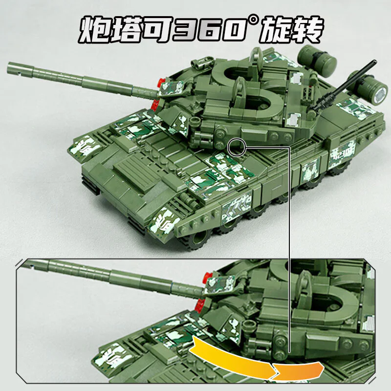 Co-reaction: SWAT-8, self-propelled forward cannons, torpedo tanks, storm-pumping cards, eagle fighter jets, Skynet radar vehicle, surf patrol ship, Shinyum missile vehicle, fire bombers 启蒙 QMAN/ENLIGHTEN/Keeppley 42301 image 5