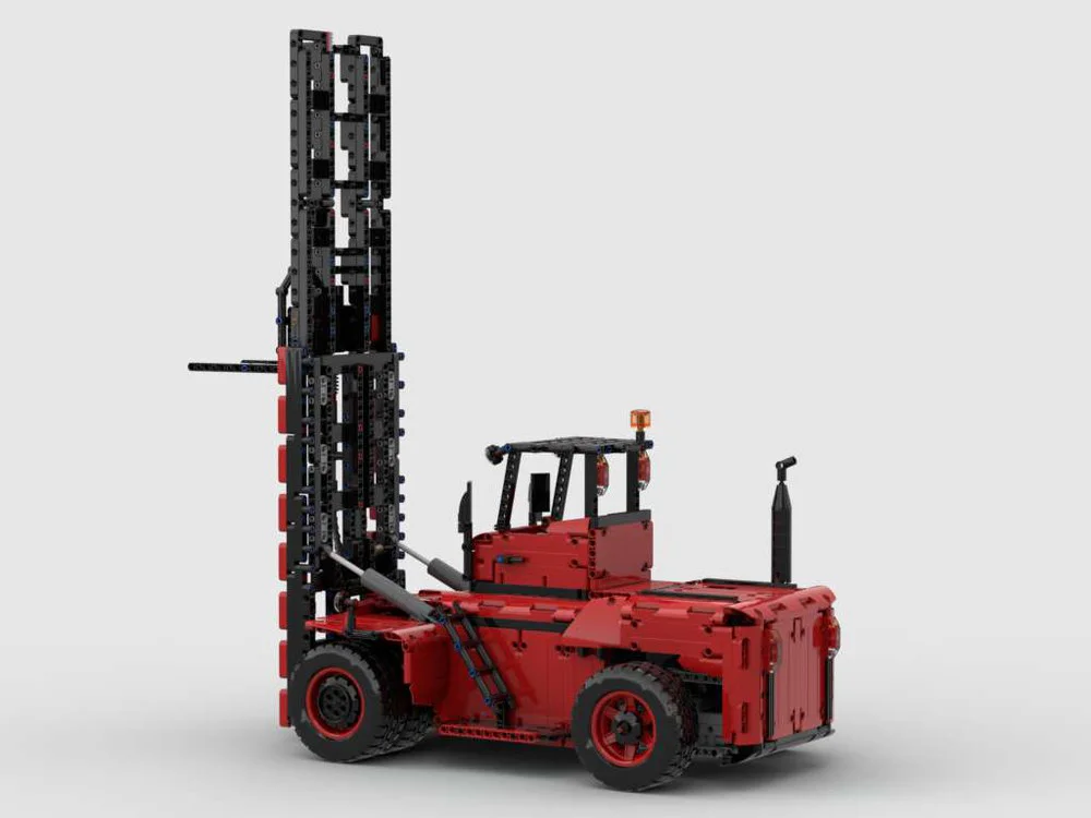 Urban "Hauler" Six-Wheel Heavy Forklift 1:10 悦创 HAPPYBUILD/信宇科技 YC-22012 image 1