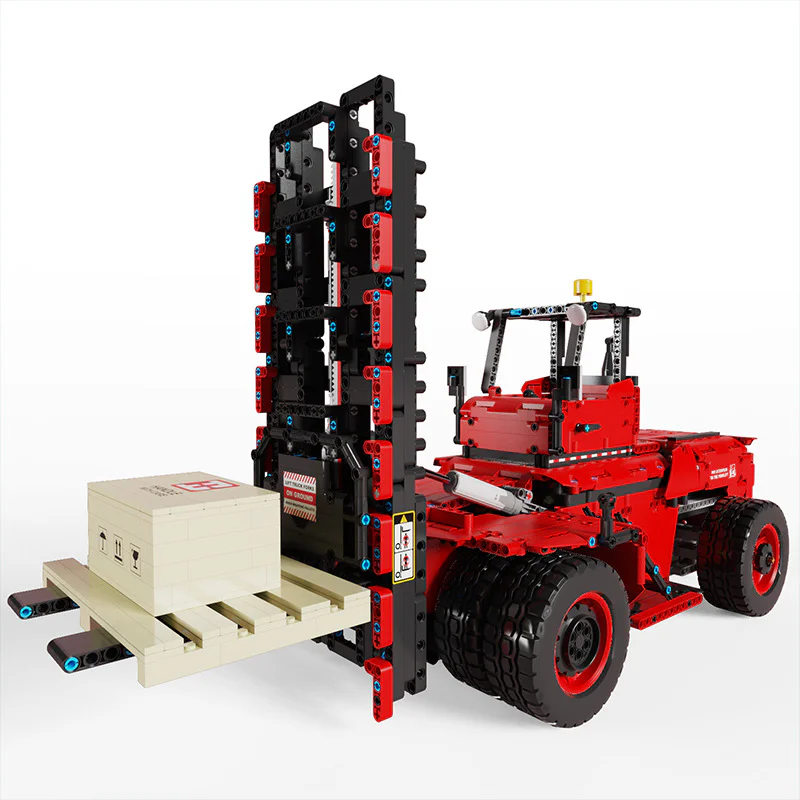 Urban "Hauler" Six-Wheel Heavy Forklift 1:10 悦创 HAPPYBUILD/信宇科技 YC-22012 image 4