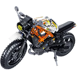 A motorcycle