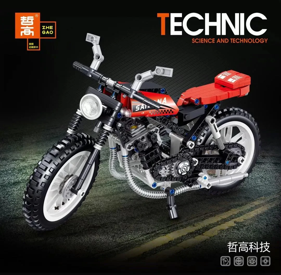 The Red Cross motorcycle 哲高 ZHEGAO QL0480 image 1