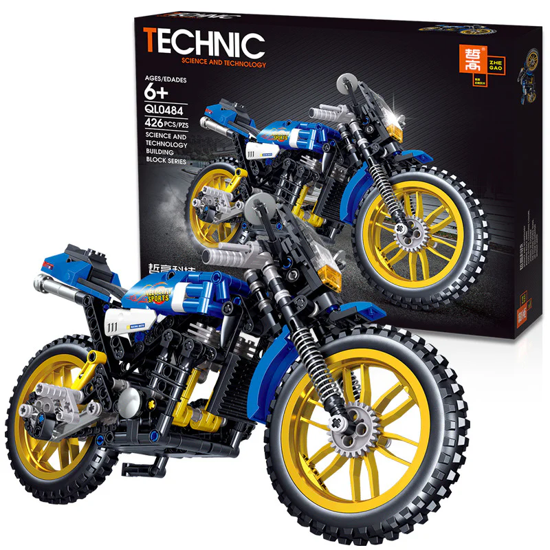 Frida motorcycle 哲高 ZHEGAO QL0484 image 2