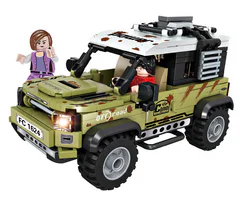 Green Off-Road Vehicle