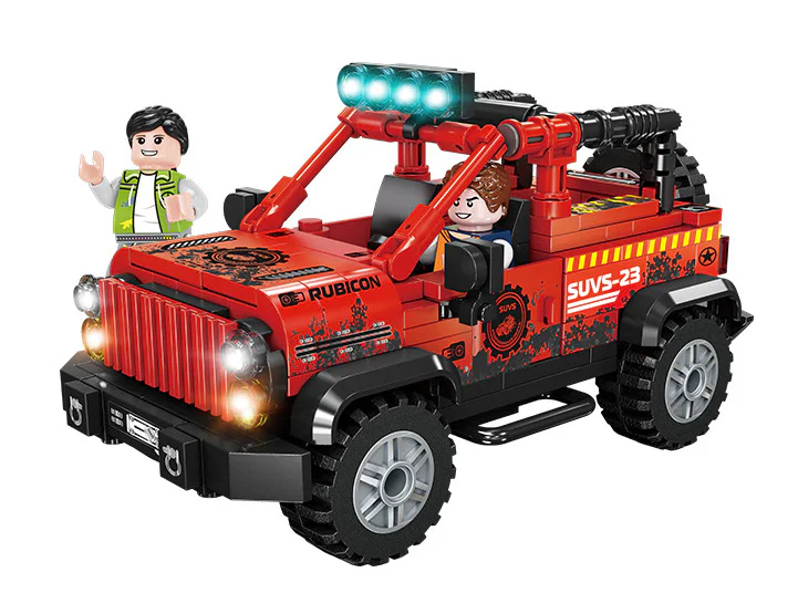 Red Land Cruiser 方橙积木 Forange FC1623