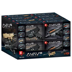 Mini guns, eight