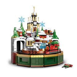 Christmas Castle Music Box