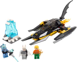 Batman vs. Mr. Freeze.
