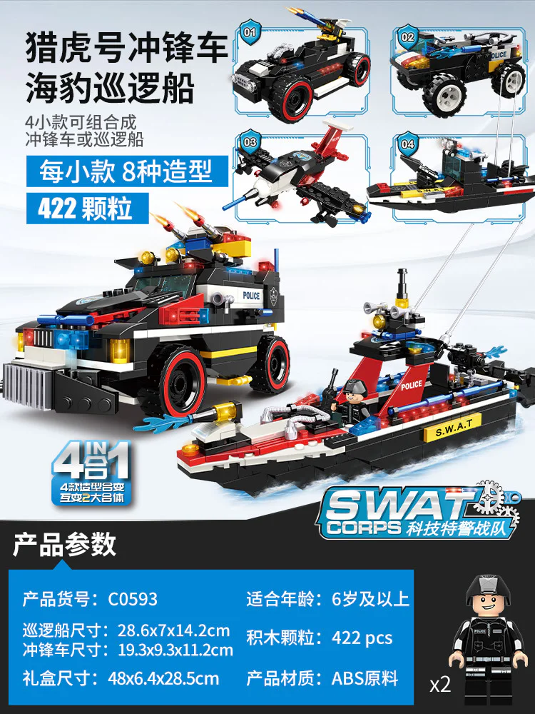 SWAT SWAT: 34 on Tigers 沃马动漫 WOMA C0593 image 1