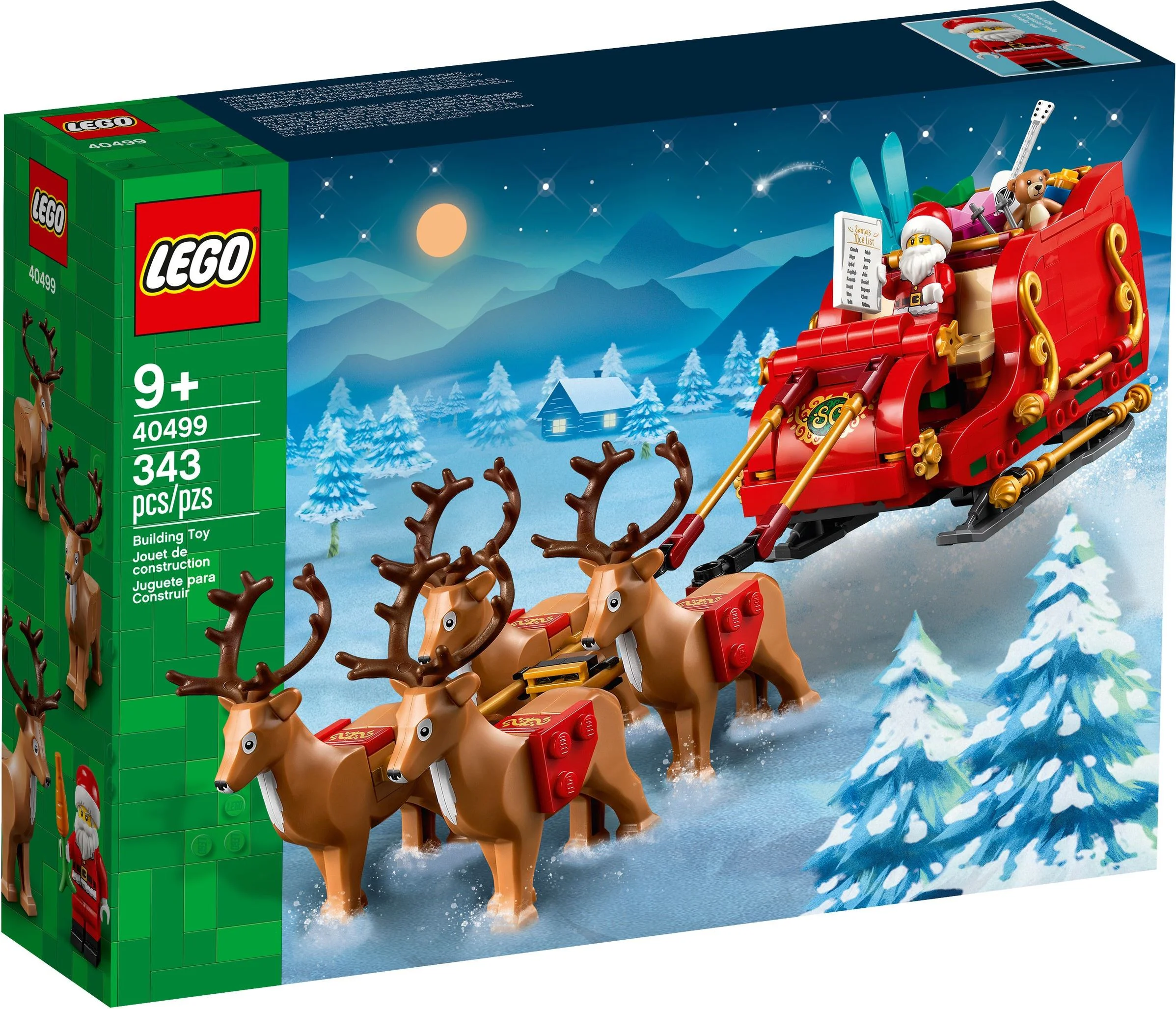 Santa's sleigh 乐高 LEGO 40499 image 1