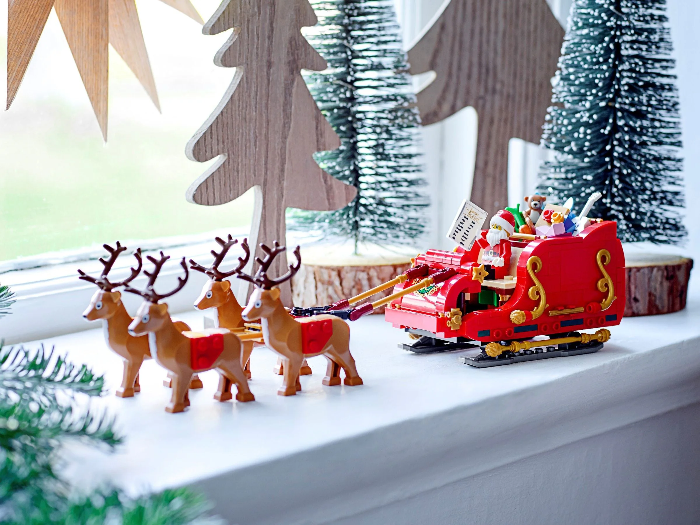 Santa's sleigh 乐高 LEGO 40499 image 2