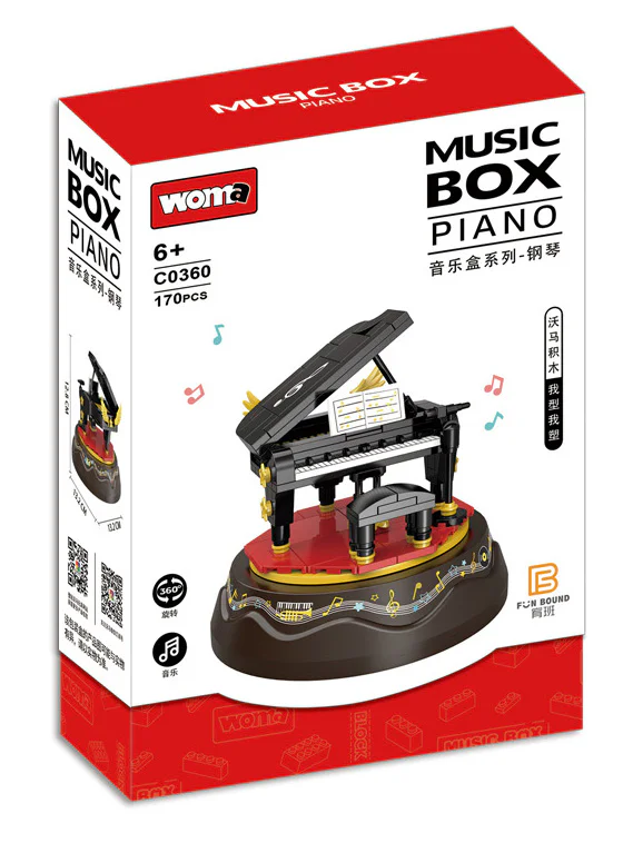 Music box: piano 沃马动漫 WOMA C0360 image 1