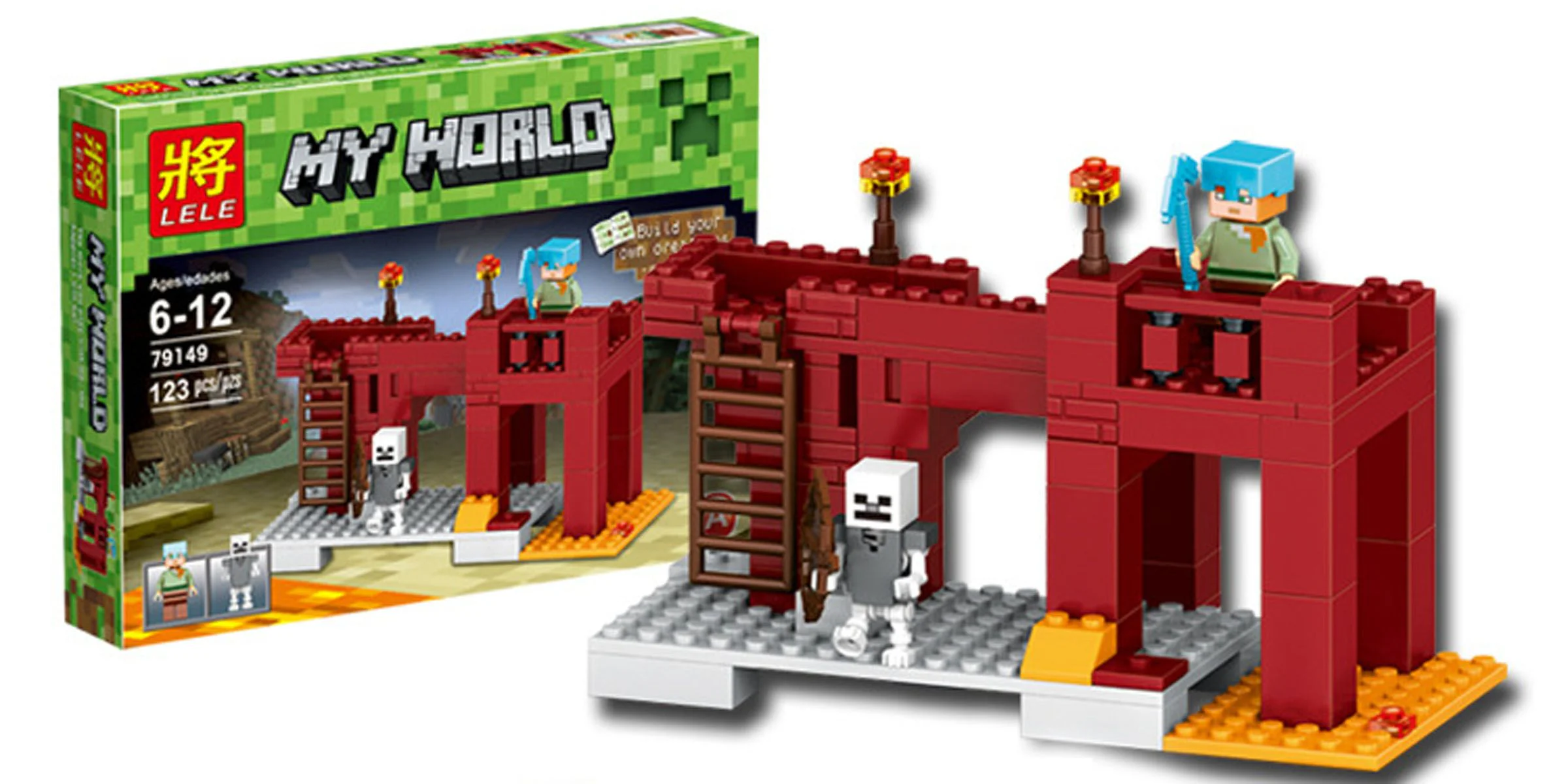 My World: Hidden Sanctum in Snow, Underground Fortress Shrink Edition, Version 2 79149B