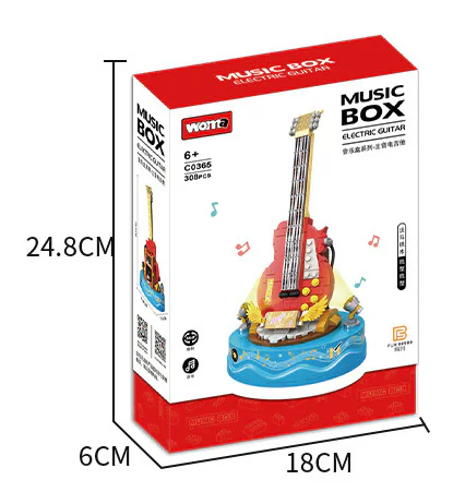 Music Box: Electric Guitar 沃马动漫 WOMA C0365 image 1