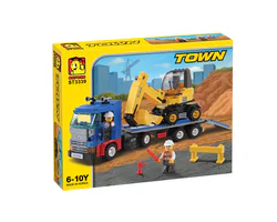 Heavy-duty tow truck.