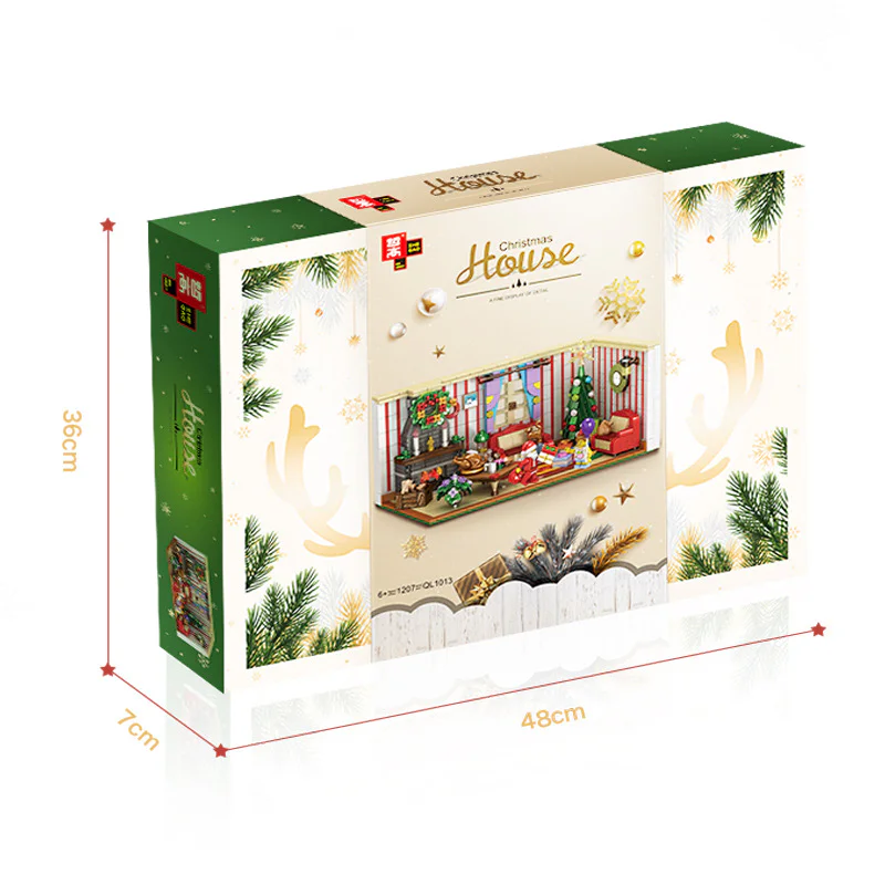 It's fun to build a Christmas house 哲高 ZHEGAO QL1013 image 1