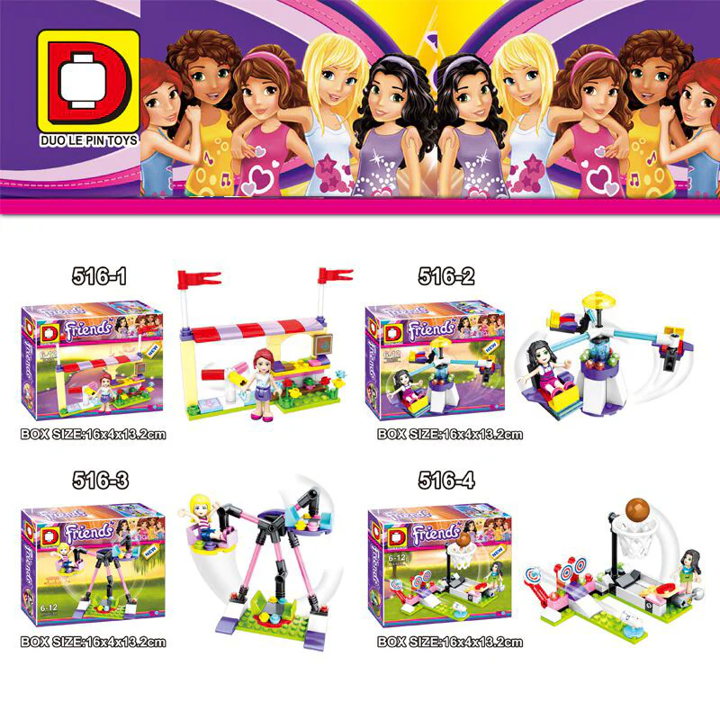 Playground Man 4 哆乐品DLP/D牌积木 DLP516