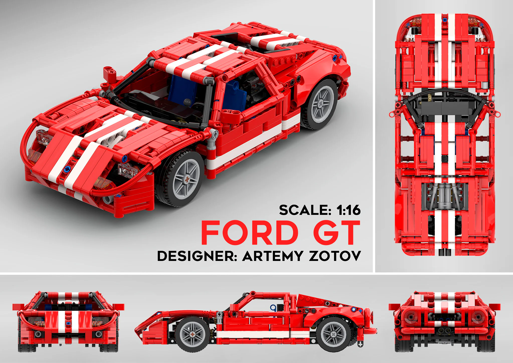 Ford GT 1/16 MOC-42772 image 1