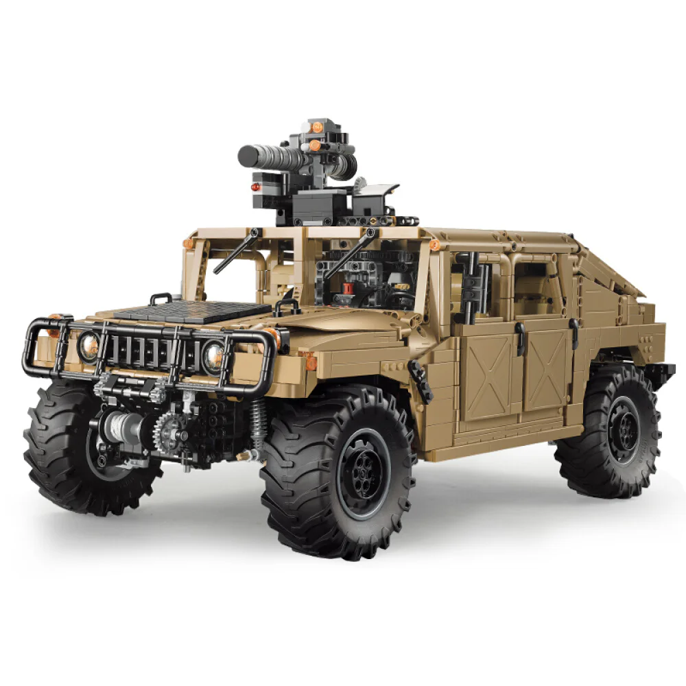 HUMMER H1 MILITARY LAND CRUISER 1:8 咔搭 CaDA/双鹰 DoubleE C61036 image 1