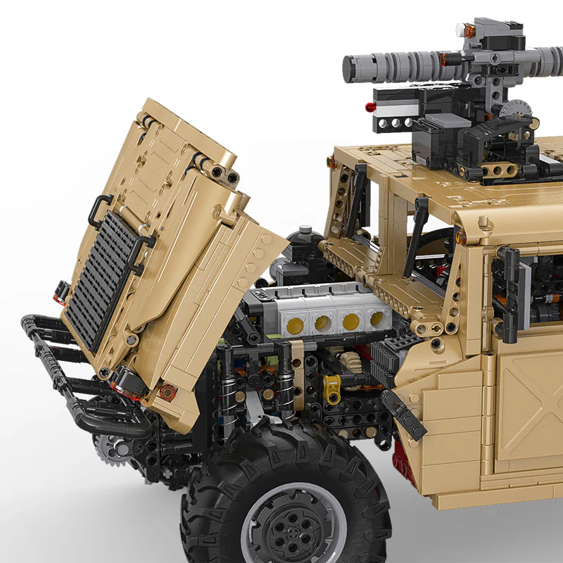 HUMMER H1 MILITARY LAND CRUISER 1:8 咔搭 CaDA/双鹰 DoubleE C61036 image 5