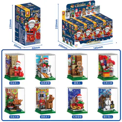 Santa Claus, Speed Skipper, Gingerbread Man, Gift Night, Christmas dinner, walnut clamp, gift sleigh, Light Snowman