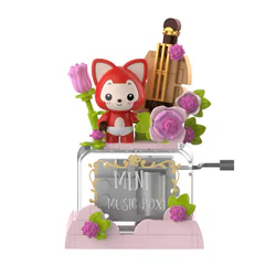 A Beaver Rose Nebula Handshake Music Box