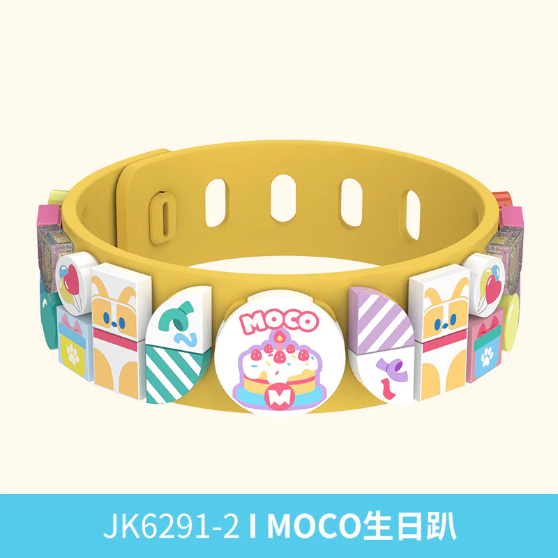 JAKIX MOCO JOINT HAND RING 4 SWEET AND COOL MOCO BIRTHDAY PARTY, SPACE MOCO, MOCO SUMMER BEACH 佳奇积木 JAKI JK6291-2 image 2
